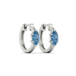 Load image into Gallery viewer, 1-carat-blue-lab-grown-diamond-marquise-cut-huggie-hoop-earrings-in-white-gold-fdear11842mqgvblueangle4-1.00ct-nl-wg.jpg?v=1792994450