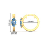 Load image into Gallery viewer, 1-carat-blue-lab-grown-diamond-marquise-cut-huggie-hoop-earrings-in-yellow-gold-fdear11842mqgvblueangle3-1.00ct-nl-yg-hw.jpg?v=1792994450