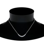 Load image into Gallery viewer, 1 Ctw Lab Diamond Graduated Smile Necklace
