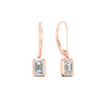 Load image into Gallery viewer, 1-carat-emerald-cut-bezel-diamond-leverback-earrings-in-rose-gold-fdear11736emangle1-1.00ct-nl-rg.jpg
