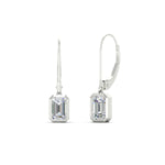 Load image into Gallery viewer, 1-carat-emerald-cut-bezel-diamond-leverback-earrings-in-white-gold-fdear11736emangle4-1.00ct-nl-wg.jpg