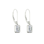 Load image into Gallery viewer, 1-carat-emerald-cut-bezel-diamond-leverback-earrings-in-white-gold-fdear11736emangle5-1.00ct-nl-wg.jpg