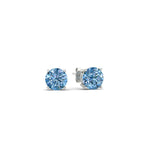 Load image into Gallery viewer, 1-carat-fancy-color-lab-grown-round-vivid-blue-stud-earrings-in-white-gold-fdear10411rogvblueangle1-1.00ct-nl-wg.jpg?v=1786968026