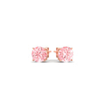Load image into Gallery viewer, Fancy Lab Colored Diamond Round Cut Stud Earring
