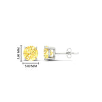 Load image into Gallery viewer, 1-carat-fancy-color-lab-grown-round-vivid-yellow-stud-earrings-in-white-gold-fdear10411rogvyellowangle2-1.00ct-nl-wg-hw.jpg?v=1786968027
