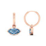Load image into Gallery viewer, 1-carat-marquise-vivid-blue-dangling-huggie-earrings-for-women-in-rose-gold-fdear11725gvblueangle3-1.00ct-nl-rg.jpg?v=1788429093