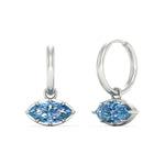 Load image into Gallery viewer, 1-carat-marquise-vivid-blue-dangling-huggie-earrings-for-women-in-white-gold-fdear11725gvblueangle4-1.00ct-nl-wg.jpg?v=1788429092