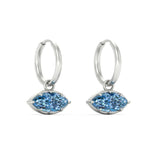 Load image into Gallery viewer, 1-carat-marquise-vivid-blue-dangling-huggie-earrings-for-women-in-white-gold-fdear11725gvblueangle5-1.00ct-nl-wg.jpg?v=1788429092