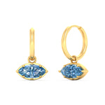 Load image into Gallery viewer, 1-carat-marquise-vivid-blue-dangling-huggie-earrings-for-women-in-yellow-gold-fdear11725gvblueangle4-1.00ct-nl-yg.jpg?v=1788429093