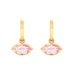 Load image into Gallery viewer, 1-carat-marquise-vivid-pink-dangling-huggie-earrings-for-women-in-yellow-gold-fdear11725gvpinkangle2-1.00ct-nl-yg.jpg?v=1788429092