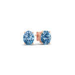 Load image into Gallery viewer, 1-carat-oval-cut-vivid-blue-diamond-stud-earrings-in-rose-gold-fdear10411ovgvblueangle1-1.00ct-nl-rg.jpg