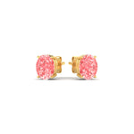 Load image into Gallery viewer, 1-carat-oval-cut-vivid-pink-diamond-stud-earrings-in-yellow-gold-fdear10411ovgvpinkangle3-1.00ct-nl-yg.jpg