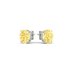 Load image into Gallery viewer, 1-carat-oval-cut-vivid-yellow-diamond-stud-earrings-in-white-gold-fdear10411ovgvyellowangle3-1.00ct-nl-wg.jpg