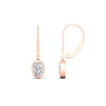 Load image into Gallery viewer, 1-carat-oval-shaped-bezel-diamond-leverback-earrings-in-rose-gold-fdear11736ovangle3-1.00ct-nl-rg.jpg