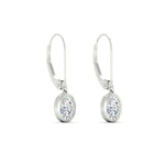 Load image into Gallery viewer, 1-carat-oval-shaped-bezel-diamond-leverback-earrings-in-white-gold-fdear11736ovangle5-1.00ct-nl-wg.jpg