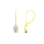 Load image into Gallery viewer, 1-carat-oval-shaped-bezel-diamond-leverback-earrings-in-yellow-gold-fdear11736ovangle3-1.00ct-nl-yg.jpg