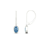 Load image into Gallery viewer, 1-carat-oval-shaped-bezel-vivid-blue-leverback-earrings-in-white-gold-fdear11736ovgvblueangle3-1.00ct-nl-wg.jpg