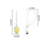 Load image into Gallery viewer, 1-carat-oval-shaped-bezel-vivid-yellow-leverback-earrings-in-white-gold-fdear11736ovgvyellowangle3-1.00ct-nl-wg-hw.jpg