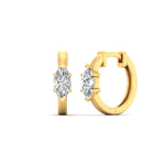 Load image into Gallery viewer, 1-carat-prong-set-marquise-diamond-huggie-hoop-earrings-in-yellow-gold-fdear11842mqsleep-1.00ct-nl-yg.jpg?v=1792996611