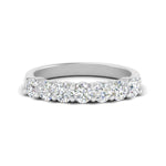 Load image into Gallery viewer, 0.20 - 1.50 Carat Lab Grown Shared Prong 7 Stone Diamond Ring For Women 14k Gold

