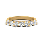 Load image into Gallery viewer, 0.20 - 1.50 Carat Lab Grown Shared Prong 7 Stone Diamond Ring For Women 14k Gold
