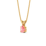 Load image into Gallery viewer, Color Lab Fancy Pear Shaped Diamond Solitaire Pendant