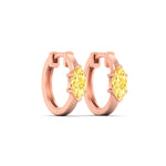 Load image into Gallery viewer, 1-carat-yellow-lab-grown-diamond-marquise-cut-huggie-hoop-earrings-in-rose-gold-fdear11842mqgvyellowangle4-1.00ct-nl-rg.jpg?v=1792995829