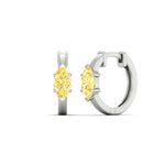 Load image into Gallery viewer, 1-carat-yellow-lab-grown-diamond-marquise-cut-huggie-hoop-earrings-in-white-gold-fdear11842mqgvyellowsleep-1.00ct-nl-wg.jpg?v=1792995829