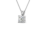 Load image into Gallery viewer, Asscher Lab Diamond Solitaire Pendant For Women 14K Gold
