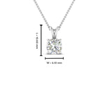 Load image into Gallery viewer, Cushion Lab Diamond Solitaire Pendant For Women 14K Gold
