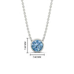 Load image into Gallery viewer, 1-ct-fancy-lab-grown-round-vived-blue-bezel-stone-pendant-in-white-gold-fdpd10538rogvblueangle1-1.00ct-nl-wg-hw.jpg?v=1785906888