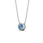 Load image into Gallery viewer, 1-ct-fancy-lab-grown-round-vived-blue-bezel-stone-pendant-in-white-gold-fdpd10538rogvblueangle2-1.00ct-nl-wg.jpg?v=1785906888