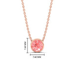 Load image into Gallery viewer, 1-ct-fancy-lab-grown-round-vived-pink-bezel-stone-pendant-in-rose-gold-fdpd10538rogvpinkangle1-1.00ct-nl-rg-hw.jpg?v=1785906888