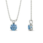 Load image into Gallery viewer, 1-ct-four-prong-fancy-lab-grown-round-vived-blue-stone-pendant-in-white-gold-fdpd10535rogvblueangle3-1.00ct-nl-wg.jpg?v=1785490091