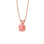 Load image into Gallery viewer, 1-ct-four-prong-fancy-lab-grown-round-vived-pink-stone-pendant-in-rose-gold-fdpd10535rogvpinkangle2-1.00ct-nl-rg.jpg?v=1785490216