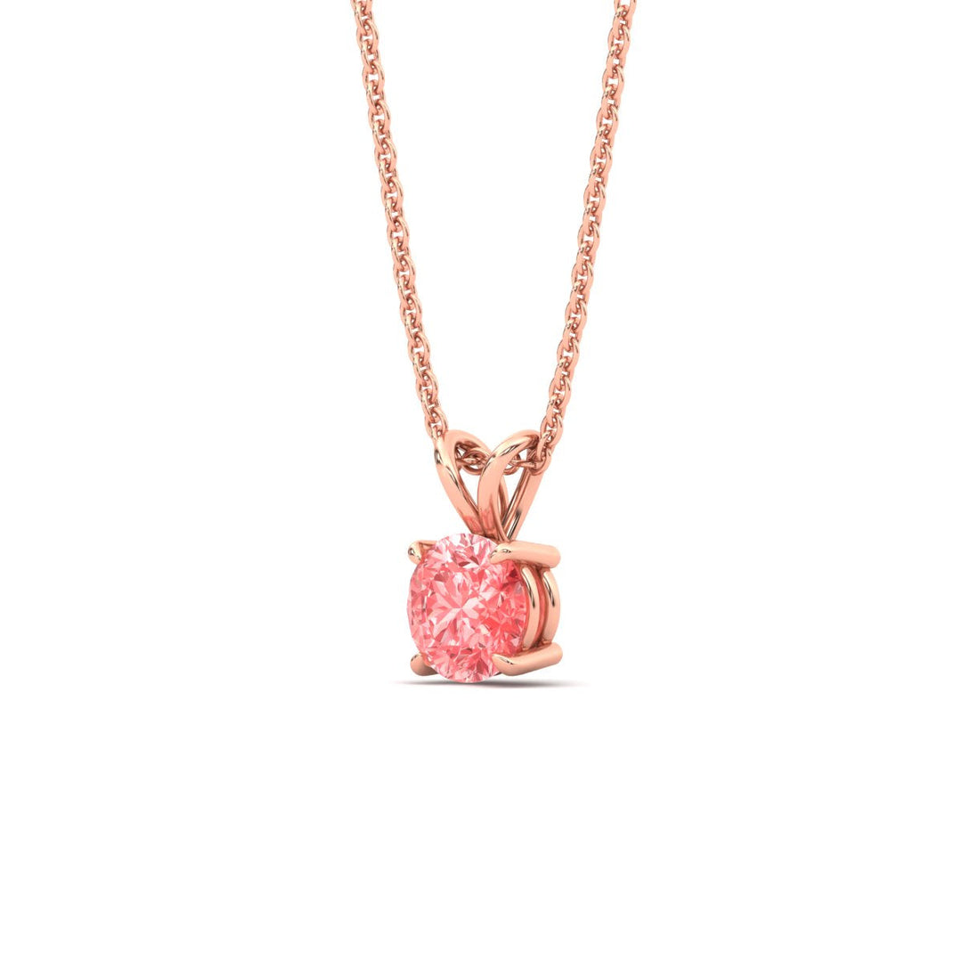 1-ct-four-prong-fancy-lab-grown-round-vived-pink-stone-pendant-in-rose-gold-fdpd10535rogvpinkangle2-1.00ct-nl-rg.jpg?v=1785490216