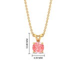 Load image into Gallery viewer, 1-ct-four-prong-fancy-lab-grown-round-vived-pink-stone-pendant-in-yellow-gold-fdpd10535rogvpinkangle1-1.00ct-nl-yg-hw.jpg?v=1785490216