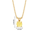 Load image into Gallery viewer, 1-ct-four-prong-fancy-lab-grown-round-vived-yellow-stone-pendant-in-yellow-gold-fdpd10535rogvyellowangle1-1.00ct-nl-yg-hw.jpg?v=1785490602