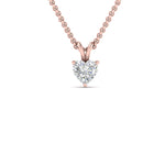 Load image into Gallery viewer, Heart Lab Diamond Solitaire Pendant For Women
