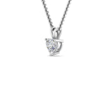Load image into Gallery viewer, Heart Lab Diamond Solitaire Pendant For Women
