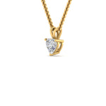 Load image into Gallery viewer, Heart Lab Diamond Solitaire Pendant For Women
