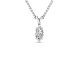 Load image into Gallery viewer, Marquise Lab Diamond Solitaire Pendant For Women 14K Gold
