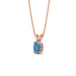 Load image into Gallery viewer, 1-ct-oval-shaped-fancy-lab-grown-vived-blue-stone-pendant-in-rose-gold-fdpd8469ovgvblueangle2-1.00ct-nl-rg.jpg