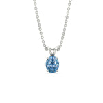Load image into Gallery viewer, 1-ct-oval-shaped-fancy-lab-grown-vived-blue-stone-pendant-in-white-gold-fdpd8469ovgvblueangle1-1.00ct-nl-wg.jpg
