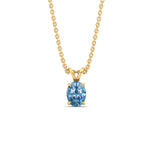 Load image into Gallery viewer, 1-ct-oval-shaped-fancy-lab-grown-vived-blue-stone-pendant-in-yellow-gold-fdpd8469ovgvblueangle1-1.00ct-nl-yg.jpg