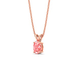 Load image into Gallery viewer, 1-ct-oval-shaped-fancy-lab-grown-vived-pink-stone-pendant-in-rose-gold-fdpd8469ovgvpinkangle2-1.00ct-nl-rg.jpg