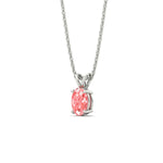 Load image into Gallery viewer, 1-ct-oval-shaped-fancy-lab-grown-vived-pink-stone-pendant-in-white-gold-fdpd8469ovgvpinkangle2-1.00ct-nl-wg.jpg