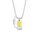 Load image into Gallery viewer, 1-ct-oval-shaped-fancy-lab-grown-vived-yellow-stone-pendant-in-white-gold-fdpd8469ovgvyellowangle1-1.00ct-nl-wg-hw.jpg