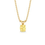 Load image into Gallery viewer, 1-ct-oval-shaped-fancy-lab-grown-vived-yellow-stone-pendant-in-yellow-gold-fdpd8469ovgvyellowangle1-1.00ct-nl-yg.jpg