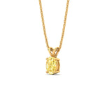 Load image into Gallery viewer, 1-ct-oval-shaped-fancy-lab-grown-vived-yellow-stone-pendant-in-yellow-gold-fdpd8469ovgvyellowangle2-1.00ct-nl-yg.jpg